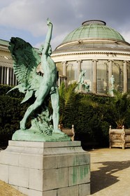 Belgium, Brussels, the Botanic, place for concerts and exhibitions