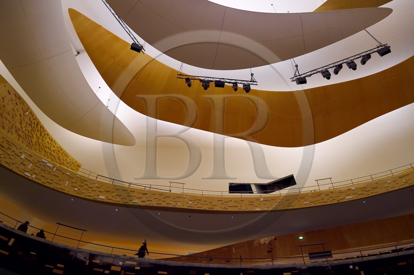 France, Paris (75), Le Philarmonie de Paris de l'architecte Jean Nouvel