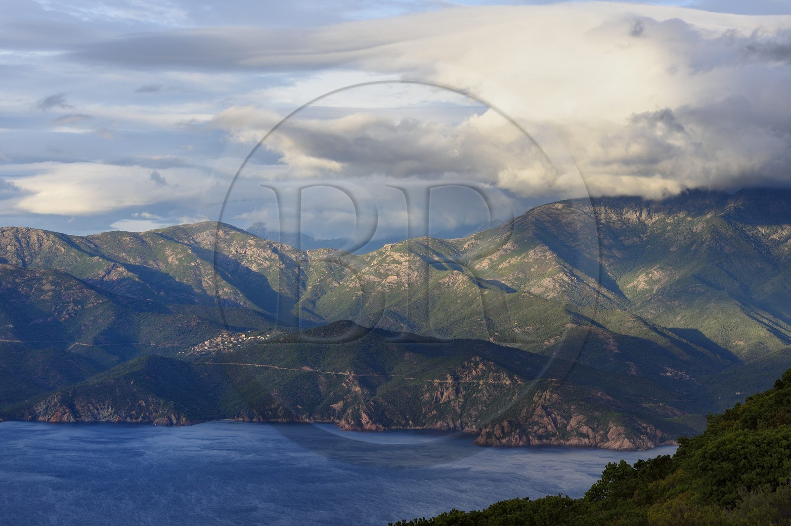 France, Corse-du-Sud (2A), Golfe de Porto, classé Patrimoine Mondial de l'UNESCO