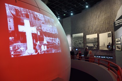 France, Calvados (14), Caen, le Mémorial pour la Paix