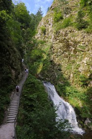 Allemagne, Forêt Noire, Schwartzwald, Bade-Würtemberg, les chutes du couvent Allerheiligen (Tous les saints)