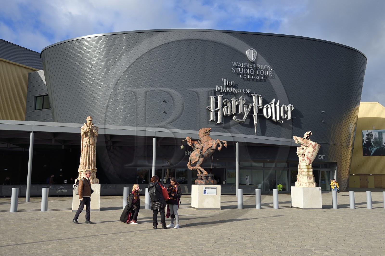 Royaume-Uni, Hertfordshire, Leavesden, Leavesden Film Studios, Harry Potter Studio Tour London présente les coulisses du tournage des 8 films de Harry Potter