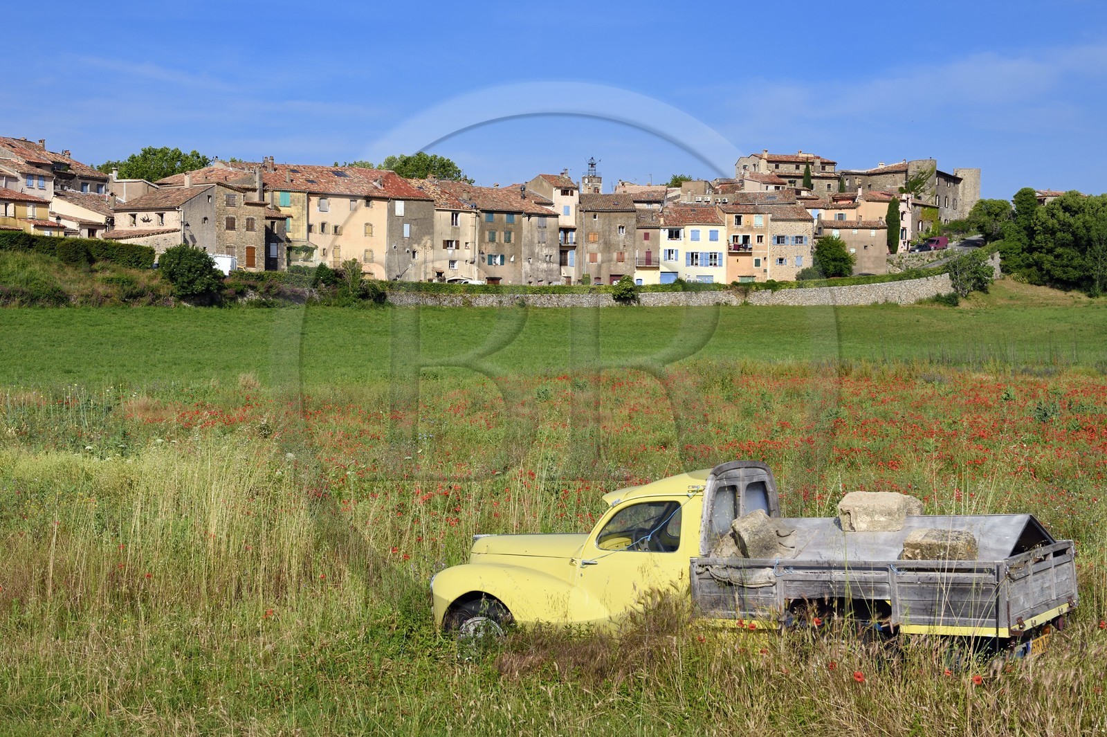 France, Var, the Dracenie, village de Tourtour, labelled Les Plus Beaux Villages de France (The Most Beautiful Villages of France)