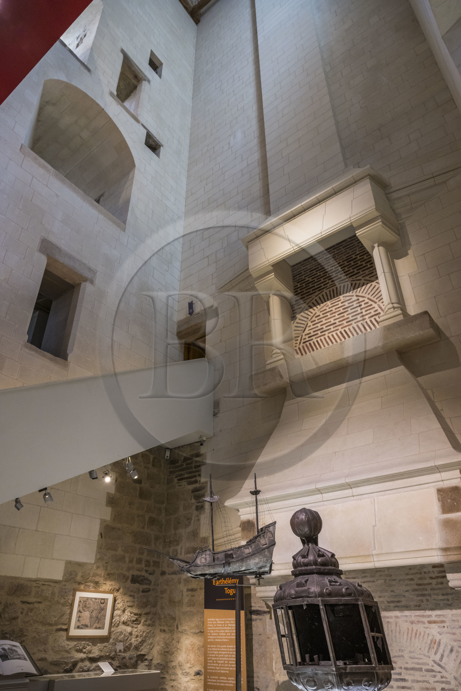 France, Loire-Atlantique (44), Nantes, quartier du Bouffay, le chateau des Ducs de Bretagne, Musée d'histoire de Nantes,