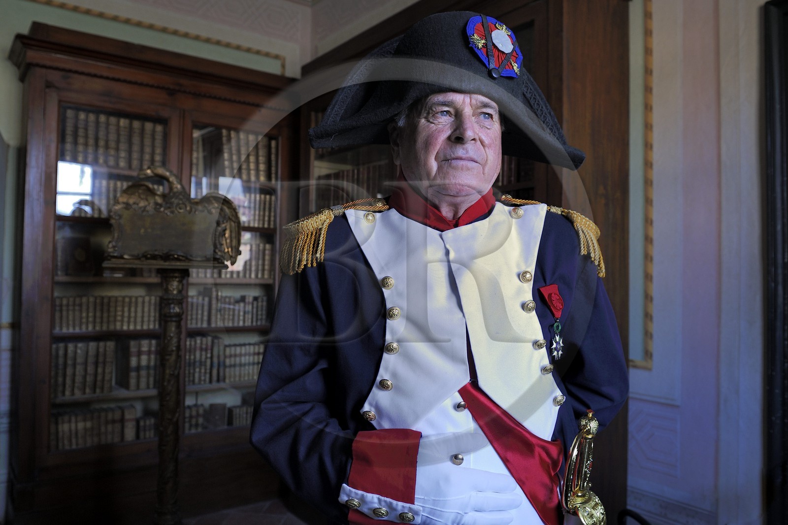 Italy, Tuscany, Elba Island, Portoferraio, Napoleon 1st in his home the Palazzina dei Mulini