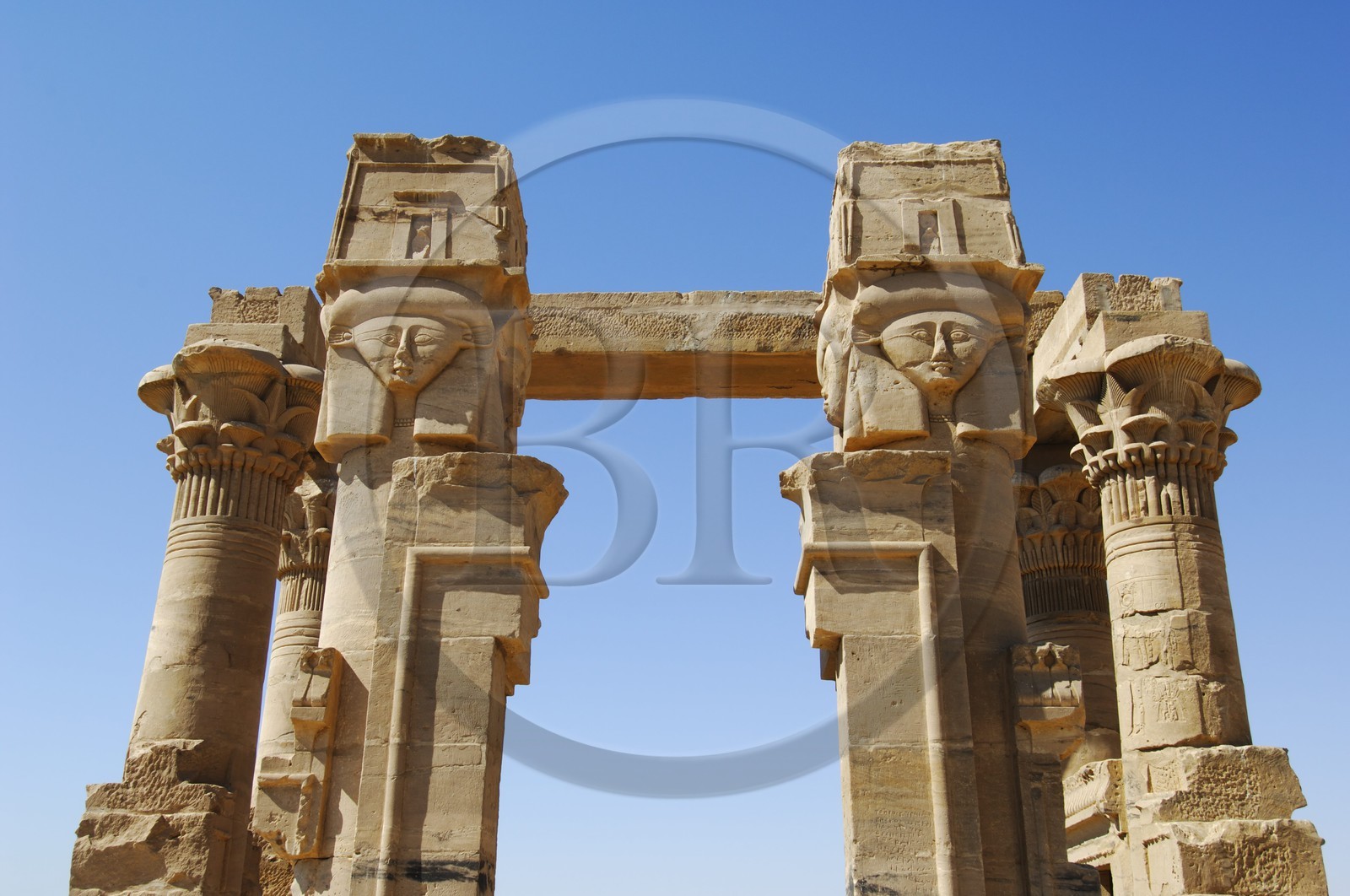 Egypte, Haute Egypte, Nubie, Lac Nasser, site de Kalabsha, kiosque de Kertassi