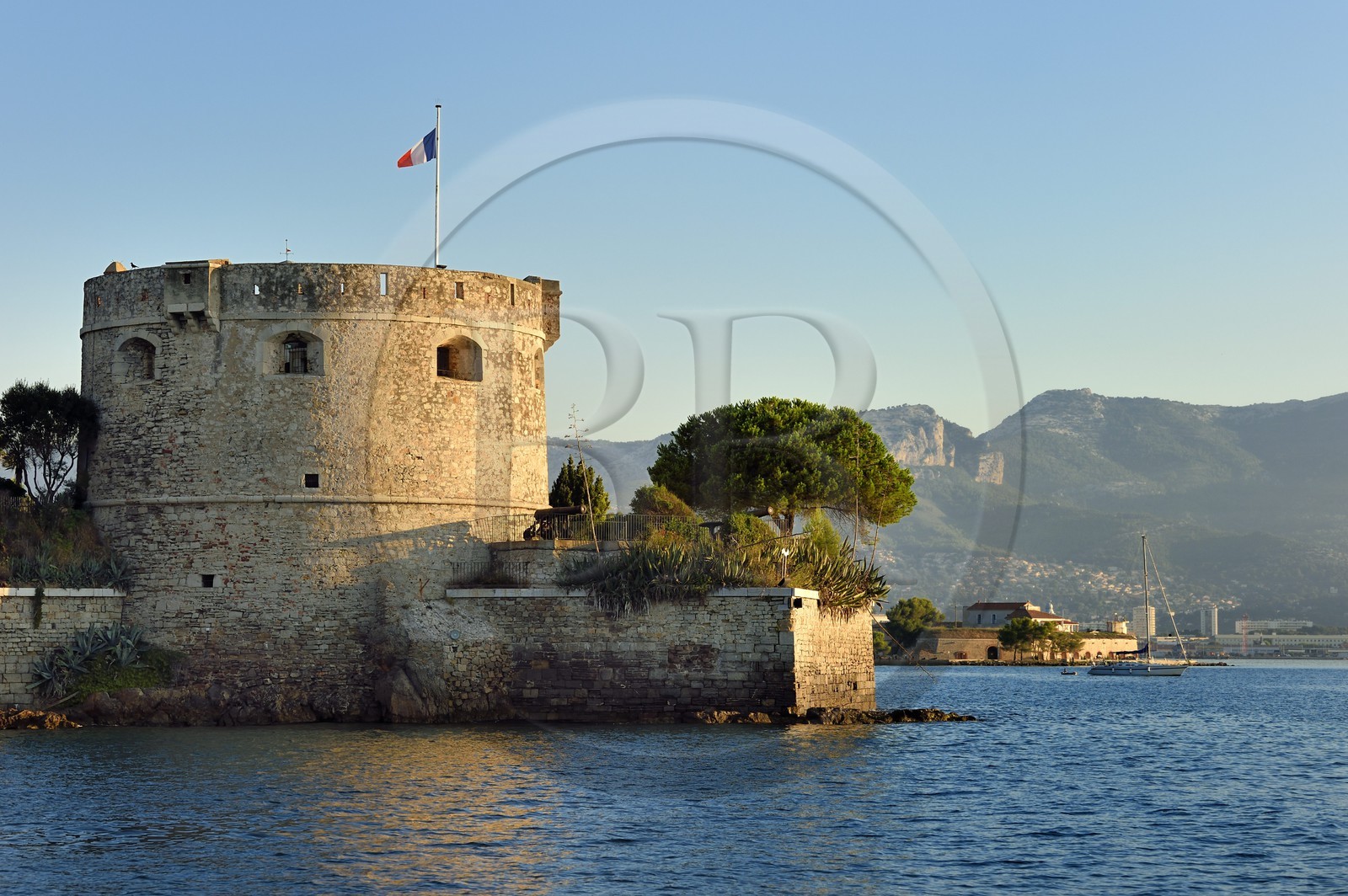 France, Var (83), la rade de Toulon, La Seyne-sur-Mer, Fort Balaguier