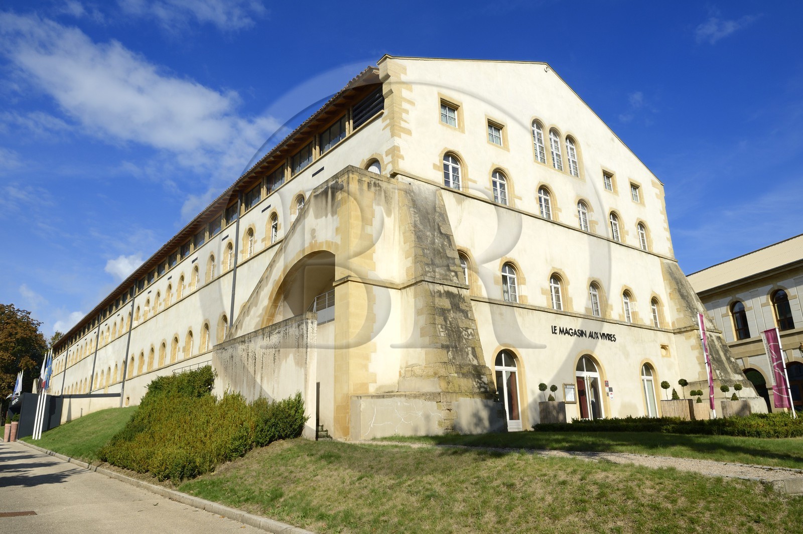 France, Moselle (57), Metz, l'hôtel La Citadelle, ancien magasin aux vivres de la capitale lorraine datant du XVIeme siècle