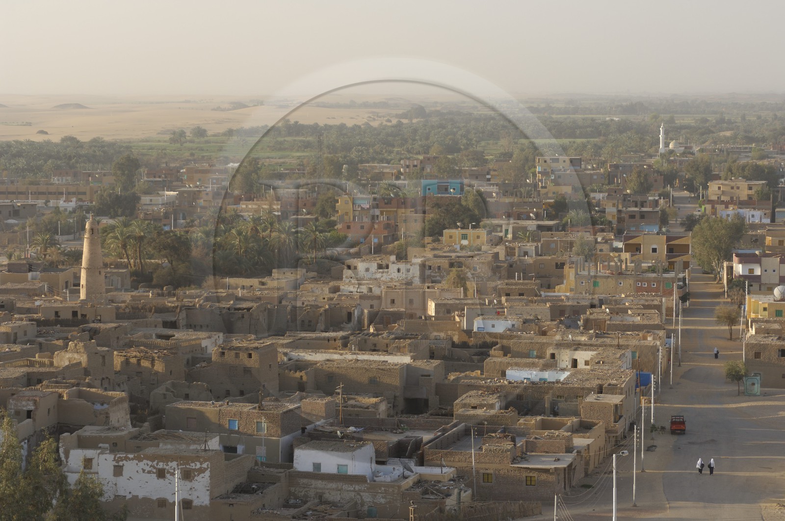 Egypte, Haute Egypte, désert libyque, oasis de Dakhla, village de Al-Qasr
