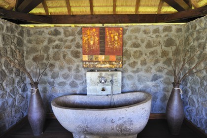 France, île de la Réunion, côte sud, Grande-Anse, hôtel Palm, spa