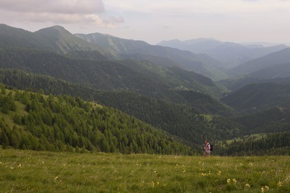 France, Alpes-Maritimes (06), parc national du Mercantour, région de La Bollène-Vésubie, le massif de l’Authion