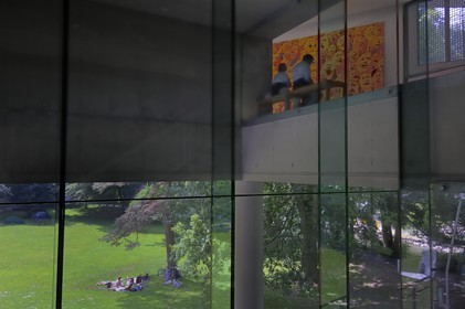 Republic of Ireland, County Cork, Cork, University College Cork (UCC), the Lewis Glucksman Gallery by architects O'Donnell & Tuomey