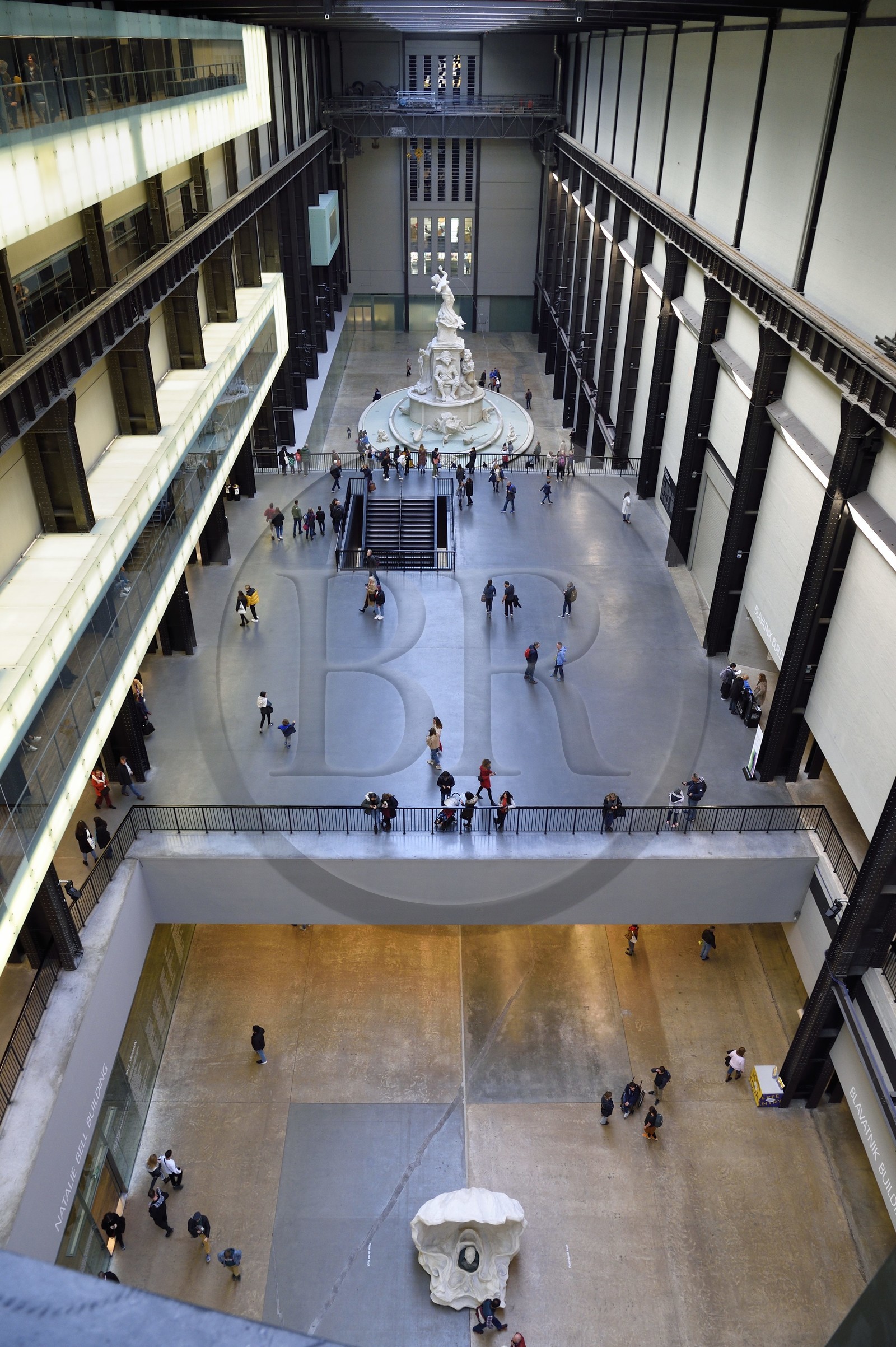 United Kingdom, London, Southwark district, the Tate Modern, Museum of Contemporary Art, Fons Americanus, a 13 meter high fountain by artist Kara Walker
