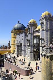 Portugal, région de Lisbonne, Sintra, le Palais national de Pena (Palacio Nacional da Pena), classé Patrimoine Mondial de l'UNESCO