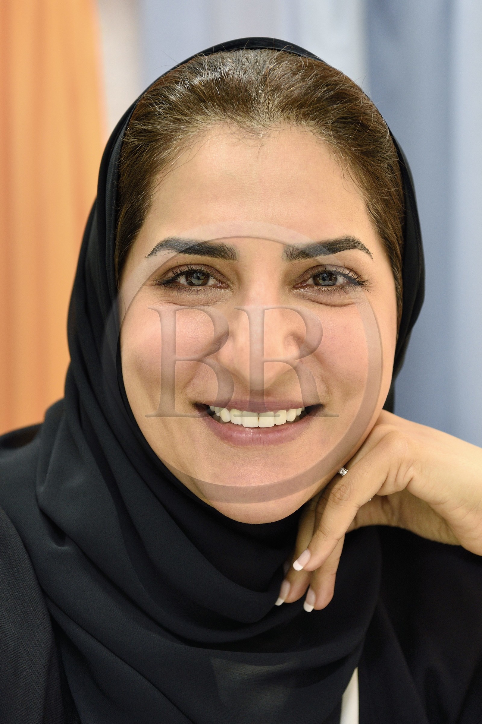 Sultanat d'Oman, Mascate, quartier de Al-Athaiba, boutique de haute couture de Amal Al-Raisi, la fondatrice et créatrice de mode Amal Al-Raisi