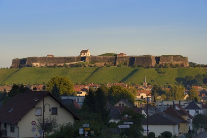 France, Moselle, parc regional des Vosges du nord (Northern Vosges Regional Natural Park), Bitche, citadel fortified by Vauban