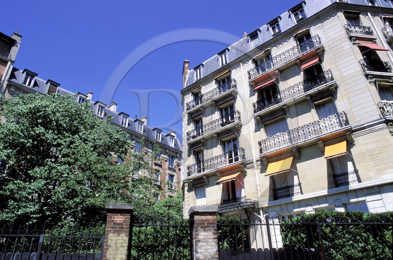 France, Val-de-Marne (94), Saint-Mandé, rue de la Chaussée de l' Etang