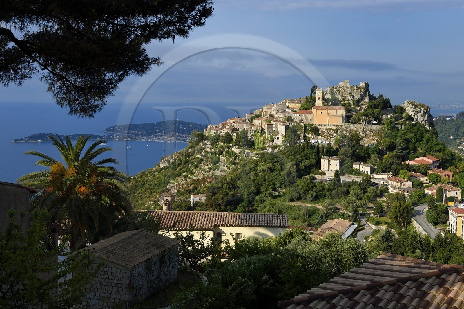 France, Alpes-Maritimes (06), le village perché d'Eze