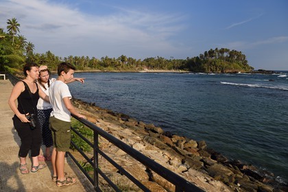 Sri Lanka, Province du Sud, plage de Koattagoda