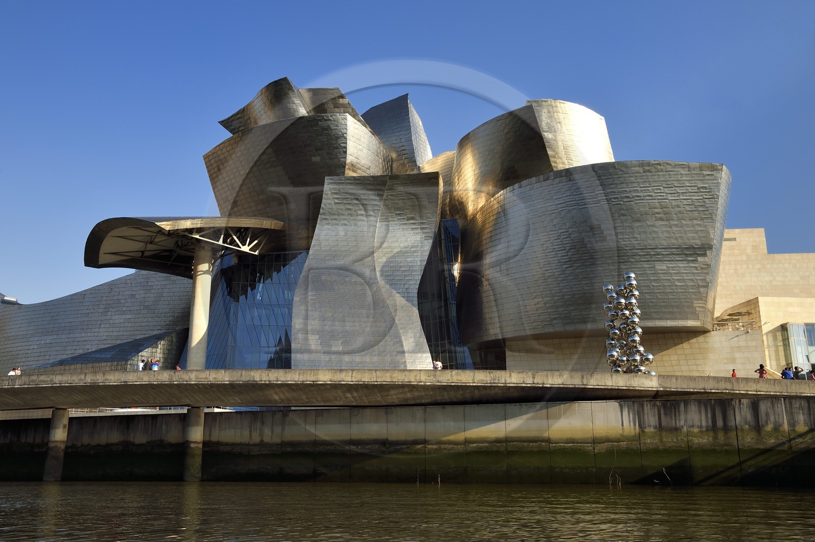 Spain, Basque Country, Biscay Province, Bilbao, the Guggenheim Museum designed by Frank Gehry