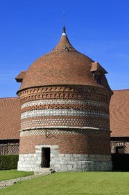 France, Seine-Maritime (76), Côte d'Albatre, Pays de Caux, Varengeville-sur-Mer, le Manoir d'Ango, le colombier