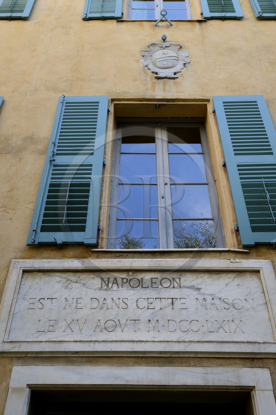 France, Corse du Sud, Ajaccio, Bonaparte House Museum in the house where Napoleon Bonaparte was born