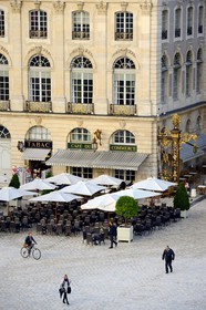 France, Meurthe-et-Moselle (54), Nancy, place Stanislas (ancienne Place Royale) construite par Stanislas Leszczynski, roi de Pologne et dernier duc de Lorraine au XVIIIe siècle, classée Patrimoine Mondial de l'UNESCO