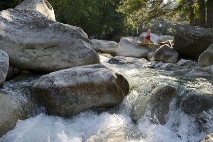 France, Haute Corse, Corte, Restonica valley