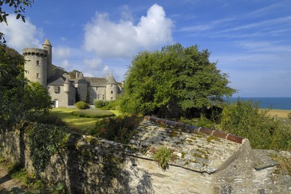 France, Manche, Cap de la Hague, Urville Nacqueville, Landemer, Dur Ecu Manor