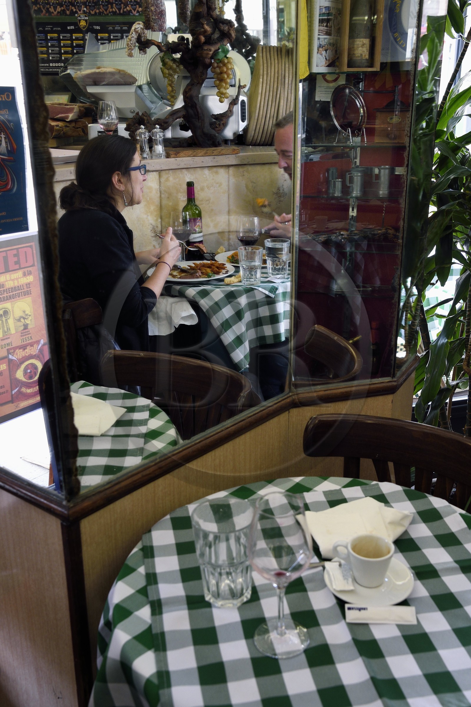France, Paris (75), le Bistrot Des Halles