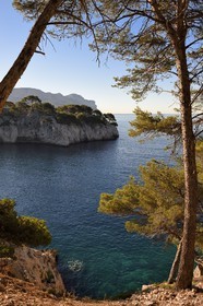 France, Bouches-du-Rhône (13), Cassis, Parc national des Calanques, Calanque de Port-Miou (demande d'autorisation nécessaire avant publication)