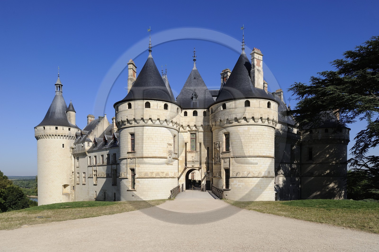 France, Loir-et-Cher (41), Vallée de la Loire classée Patrimoine Mondial de l'UNESCO, château de Chaumont-sur-Loire