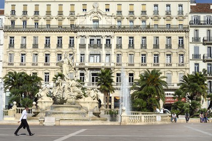France, Var (83), Toulon, place de la Liberté