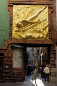 Germany, Bremen, entrance of the B