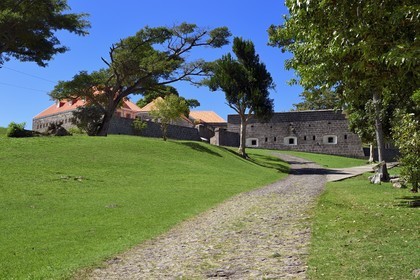 Caraïbes, Ile de la Dominique, Portsmouth, Parc national des Cabrits, Fort Shirley, fort britannique du XVIIIe siècle