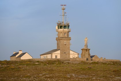France, Finistere, Iroise Sea, Plogoff, the semaphore of the Pointe du Raz