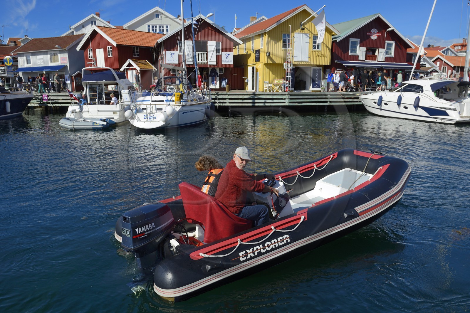 Sweden, Västra Götaland, Smögen harbour