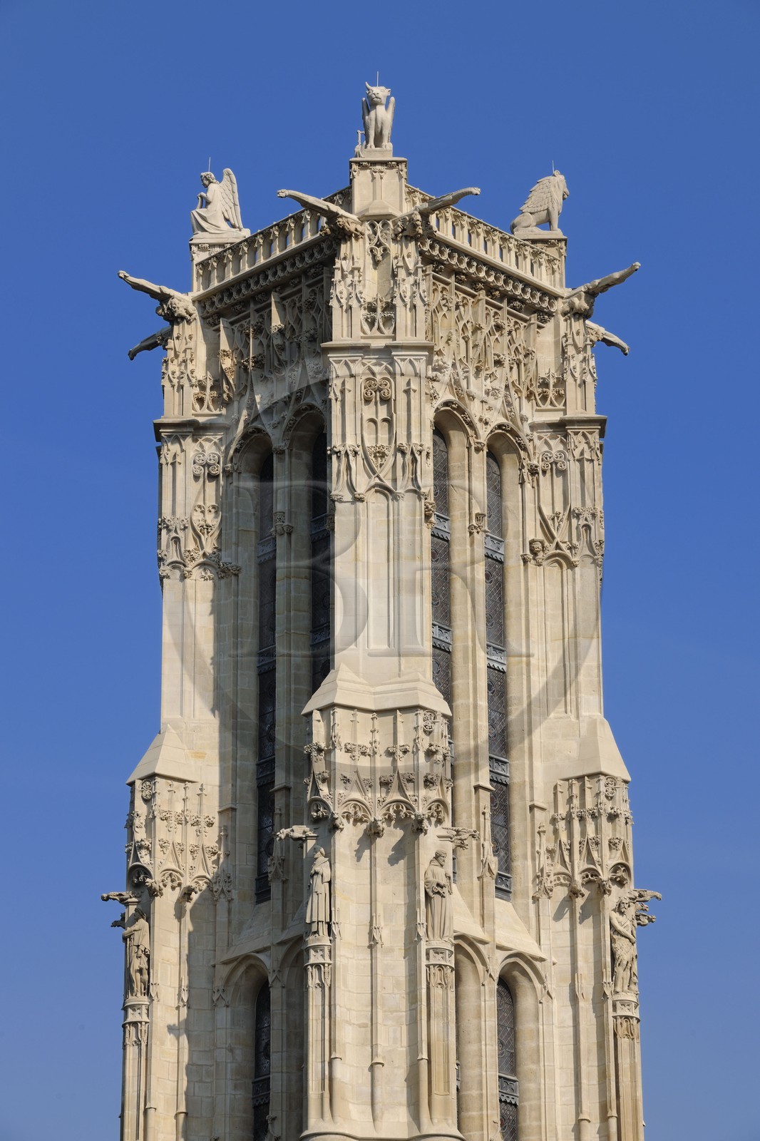 France, Paris, the Tour Saint Jacques (Saint Jacques Tower)