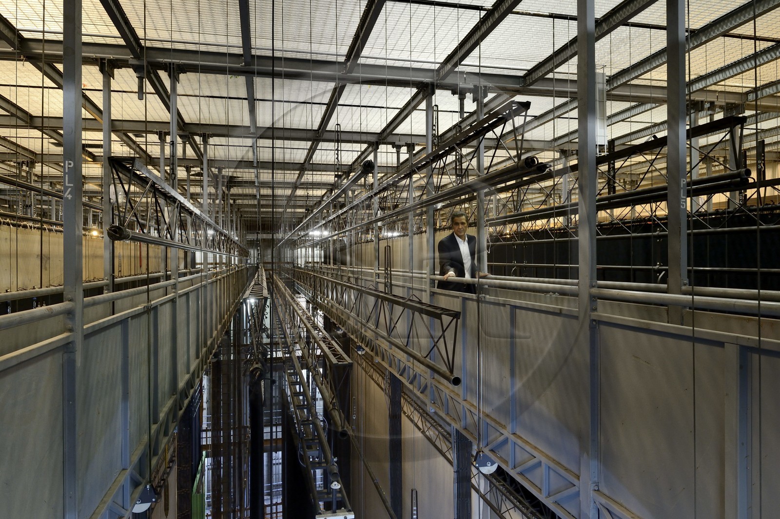 France, Paris (75), Opéra Garnier, les cintres