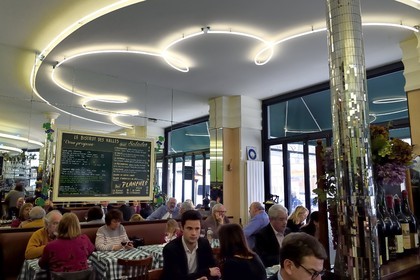 France, Paris (75), le Bistrot Des Halles