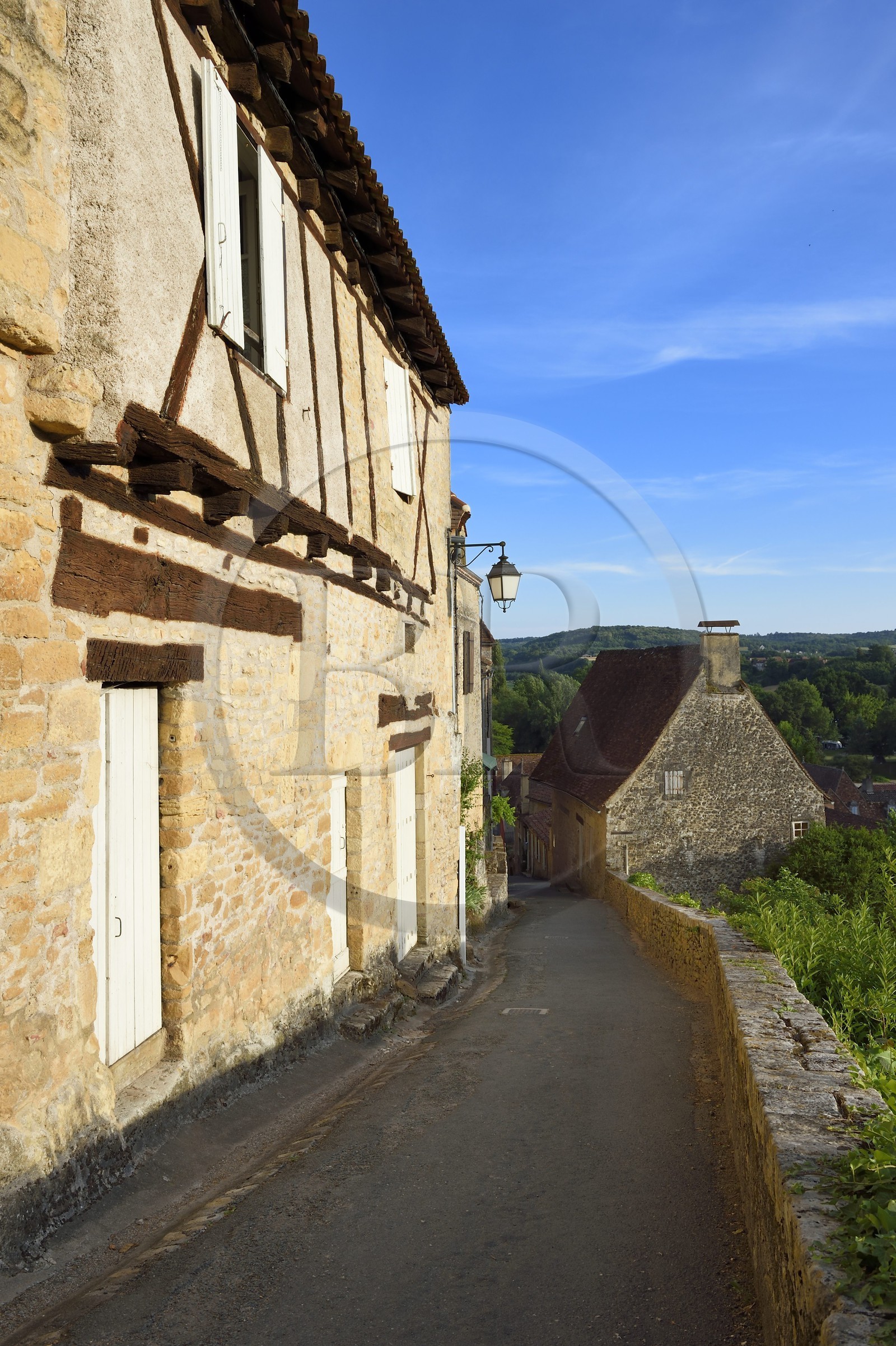 France, Dordogne (24), Périgord Noir, vallée de la Dordogne, Limeuil, labellisé Les Plus Beaux Villages de France