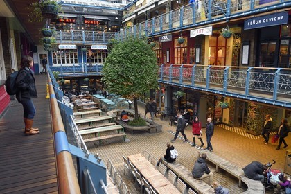 Royaume-Uni, Londres, quartier Soho, Carnaby Street, Kingly Court, destination foodie, bars, restaurants, terrasses