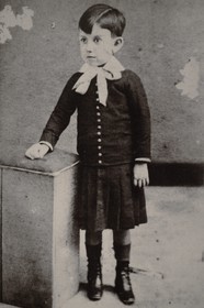 Espagne, Andalousie, Malaga, la maison natale de Picasso, la fondation Picasso, Pablo Ruiz Picasso à Malaga vers 1884