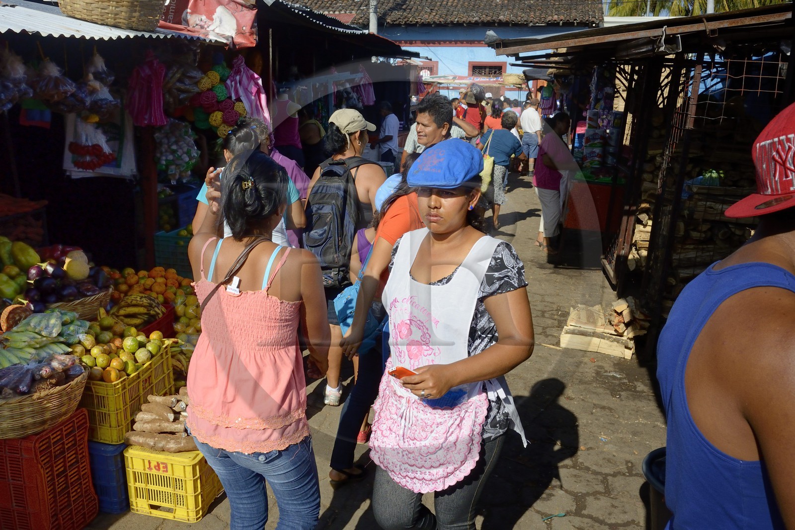 Nicaragua, Granada, marché central