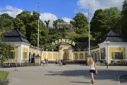 Suède, Stockholm, Djurgarden, musée de plein air Skansen