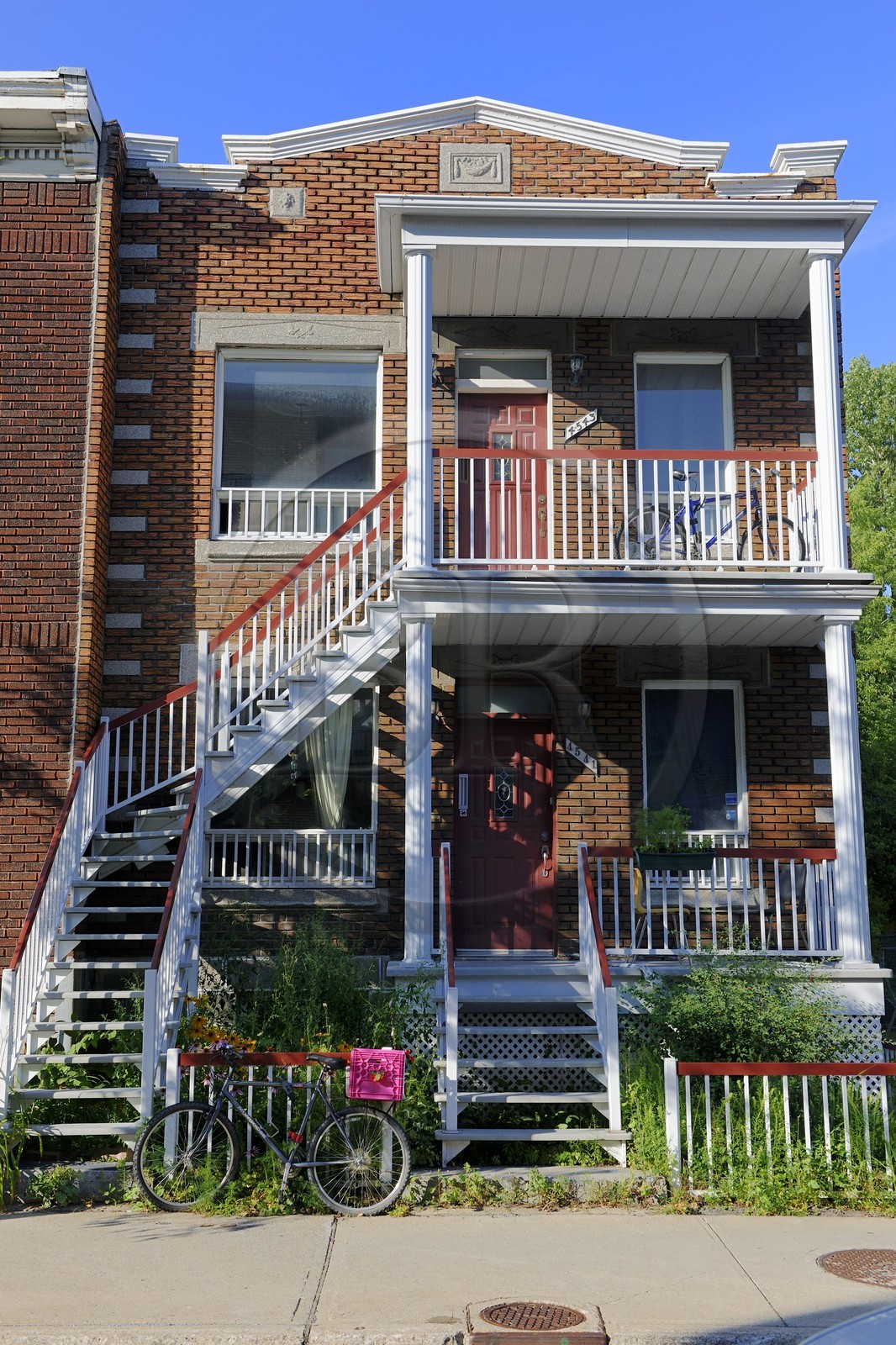 Canada, province de Québec, Montréal, quartier du Plateau Mont Royal