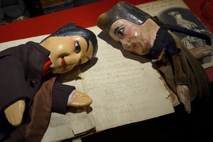 France, Rhône (69), Lyon, quartier de la Croix-Rousse, compagnie  Guignol un gone de Lyon, Guignol de plus de 180 ans