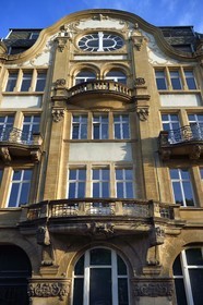France, Moselle, Metz, Imperial district, Jugendstil building at 19 avenue Foch