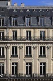 France, Paris (75), immeuble de la place de l'Opéra