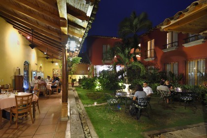 Nicaragua, Granada, l'hotel restaurant Bistro Estrada